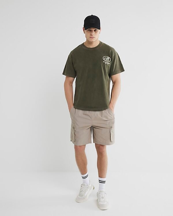 Stone Cargo Shorts