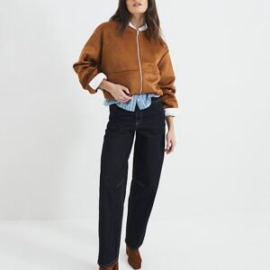 Indigo Oversized Barrel Jeans